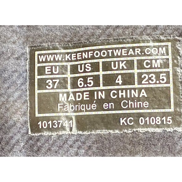 Keen Women’s Brown Mid-Calf Wedge Boots – Zip Up (Size 6.5 US) Fall Winter - Picture 7 of 11